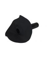 EPDM hemelwaterafvoer 63mm HWA 90 graden uitloop